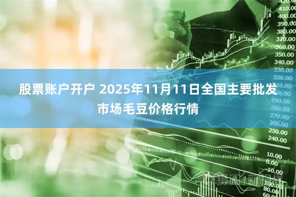股票账户开户 2025年11月11日全国主要批发市场毛豆价格行情