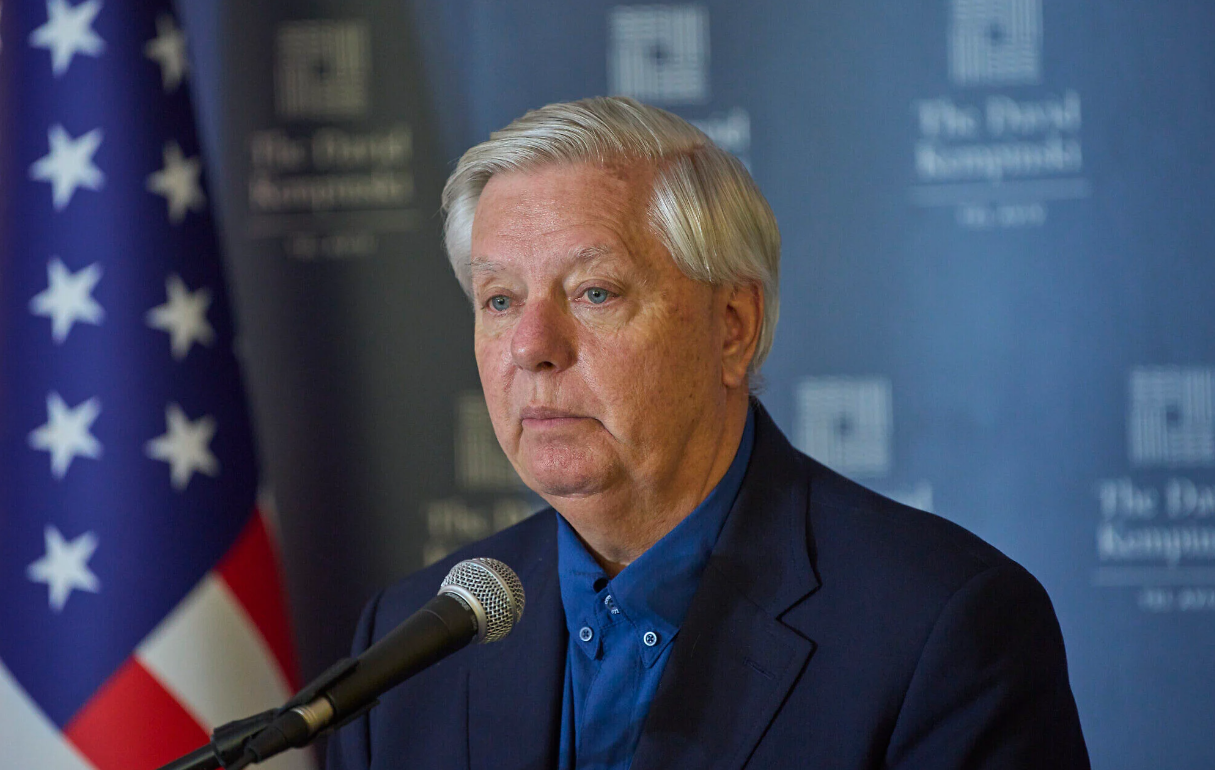 △美国参议员林赛·格雷厄姆